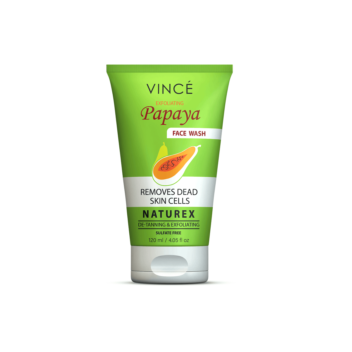 VINCE EXFOLIATING Papaya Face Wash 120ml in Pakistan