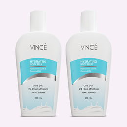 VINCE Hydrating Body Milk Pack of 2 - 200ML