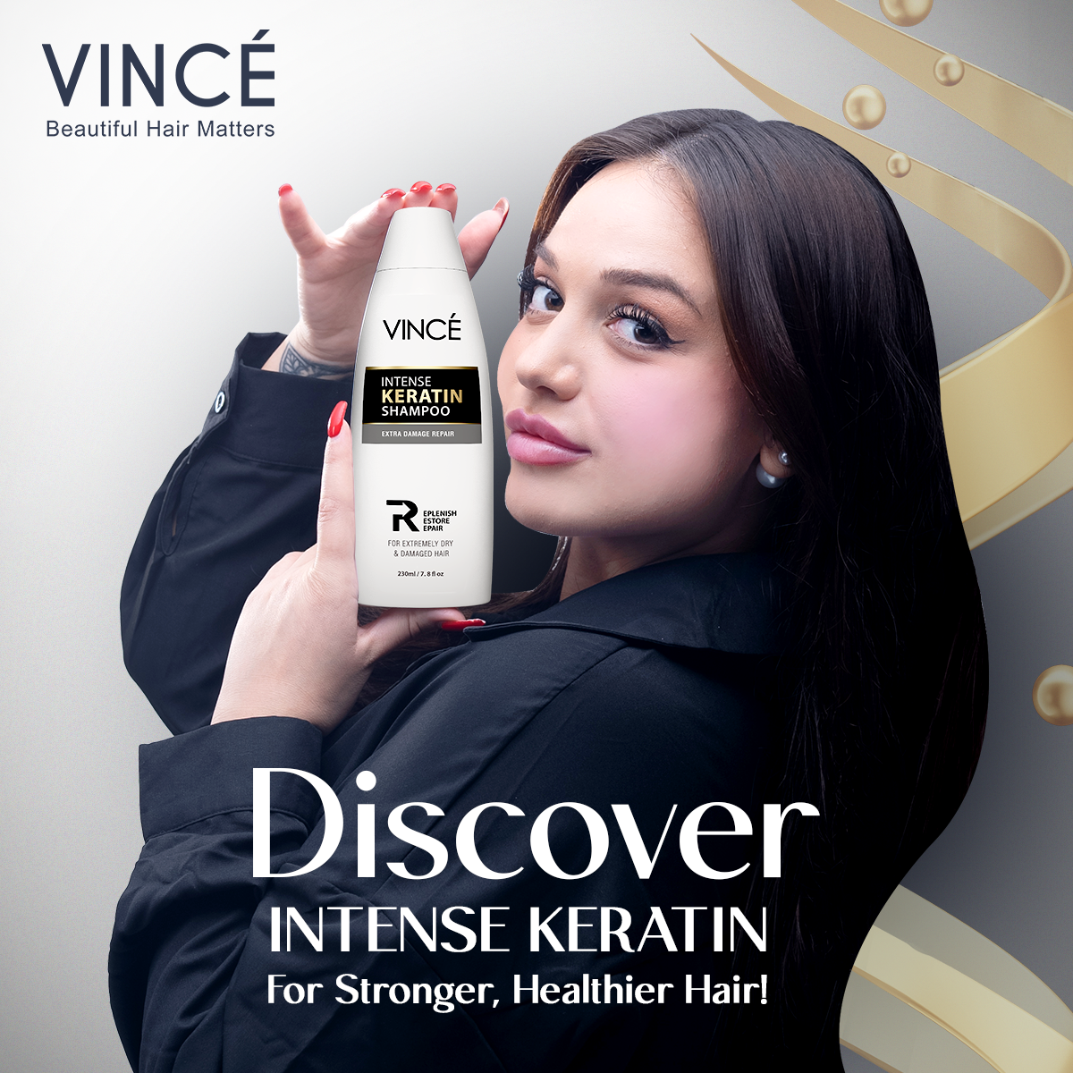 VINCE Intense Keratin Shampoo