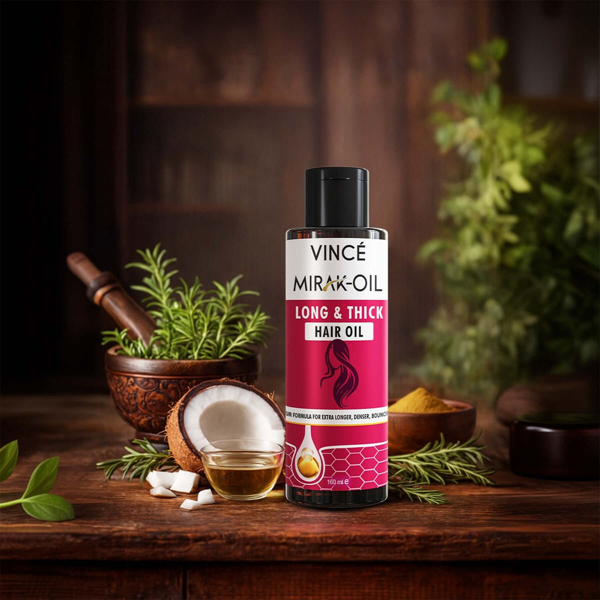VINCE Mirak Oil - Long & Thick
