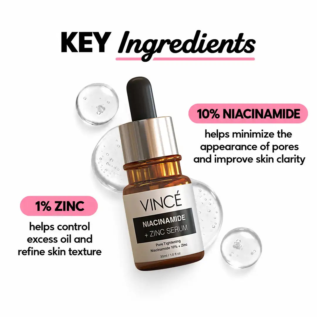 VINCE Niacinamide Key Ingredients