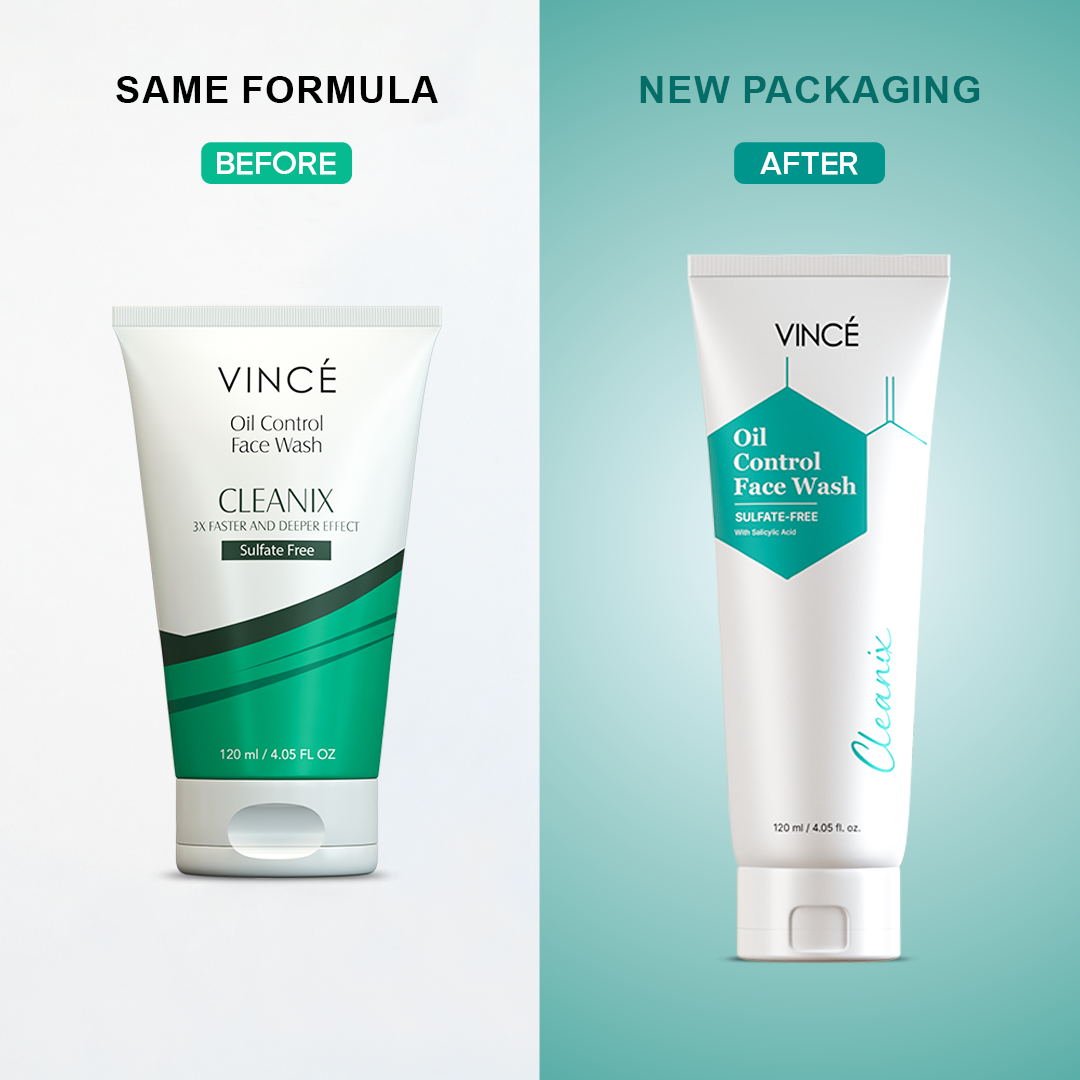 VINCE Oil Control Face Wash in Pakistan - New