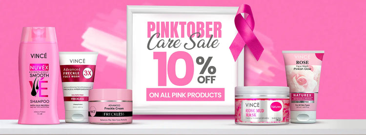 VINCE  Pinktober SALEbanner FLAT 10% OFF