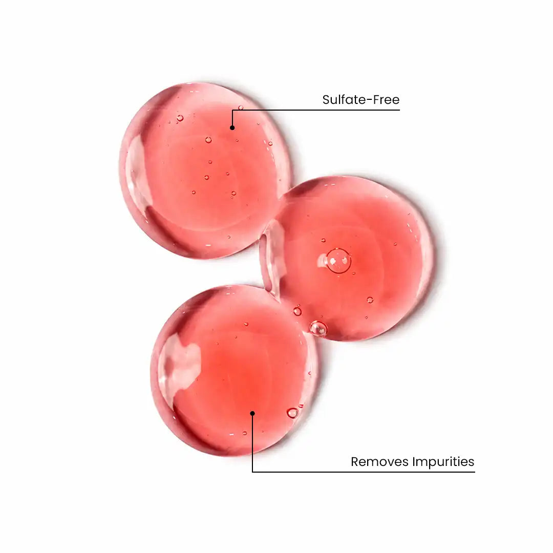 VINCE Pomegranate Sulfate Free Face Wash Texture