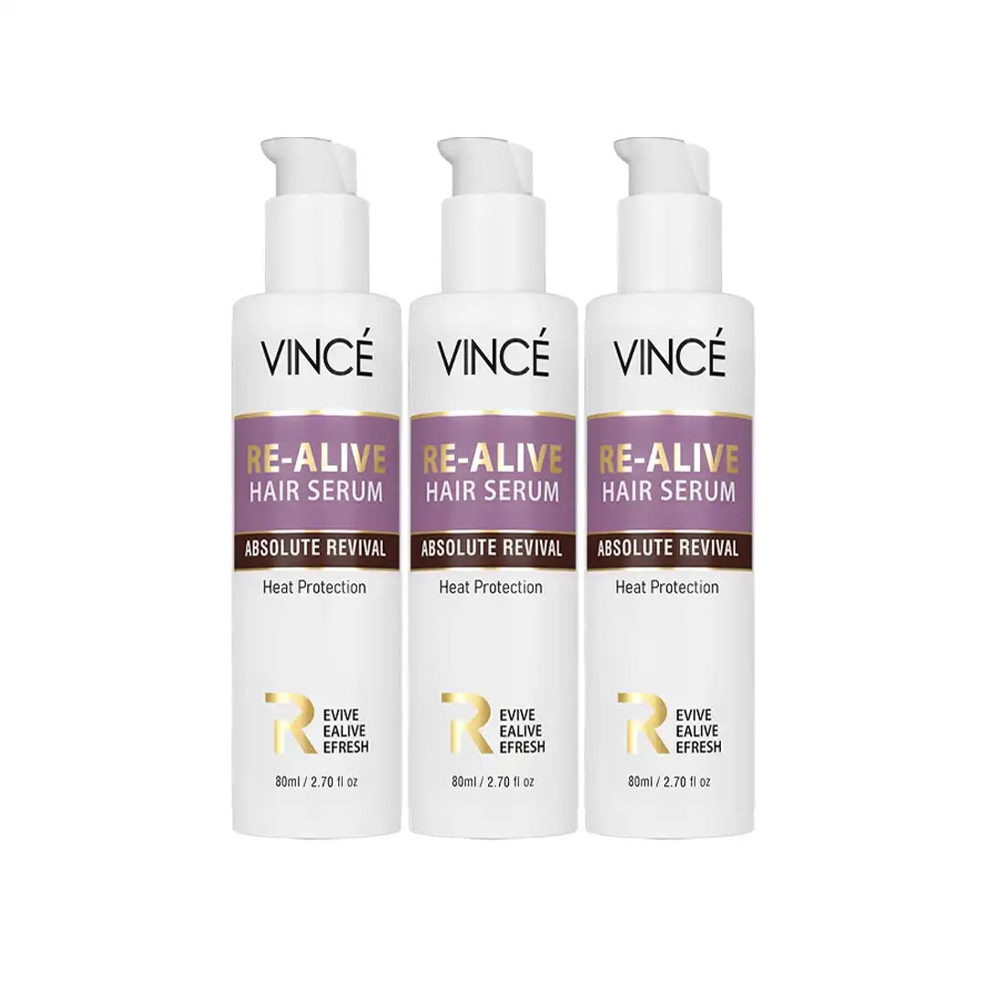 VINCE Re-Alive Hair Serum Pack of 3