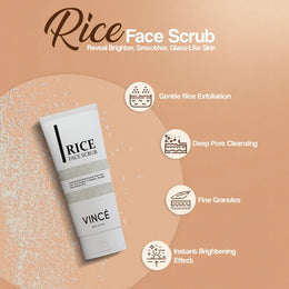 VINCE Rice Face Scrub in Pakistan