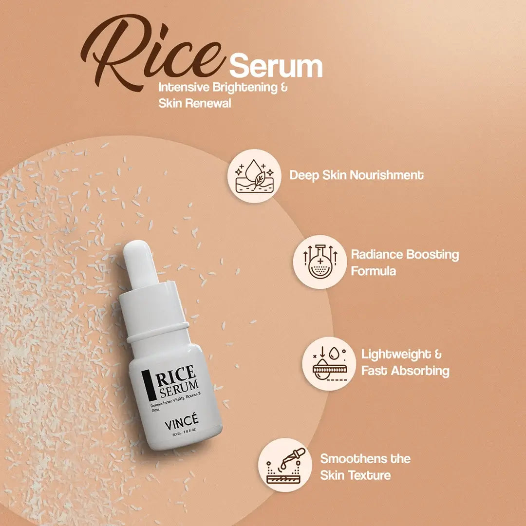 Rice Face Serum in Pakistan by VINCE