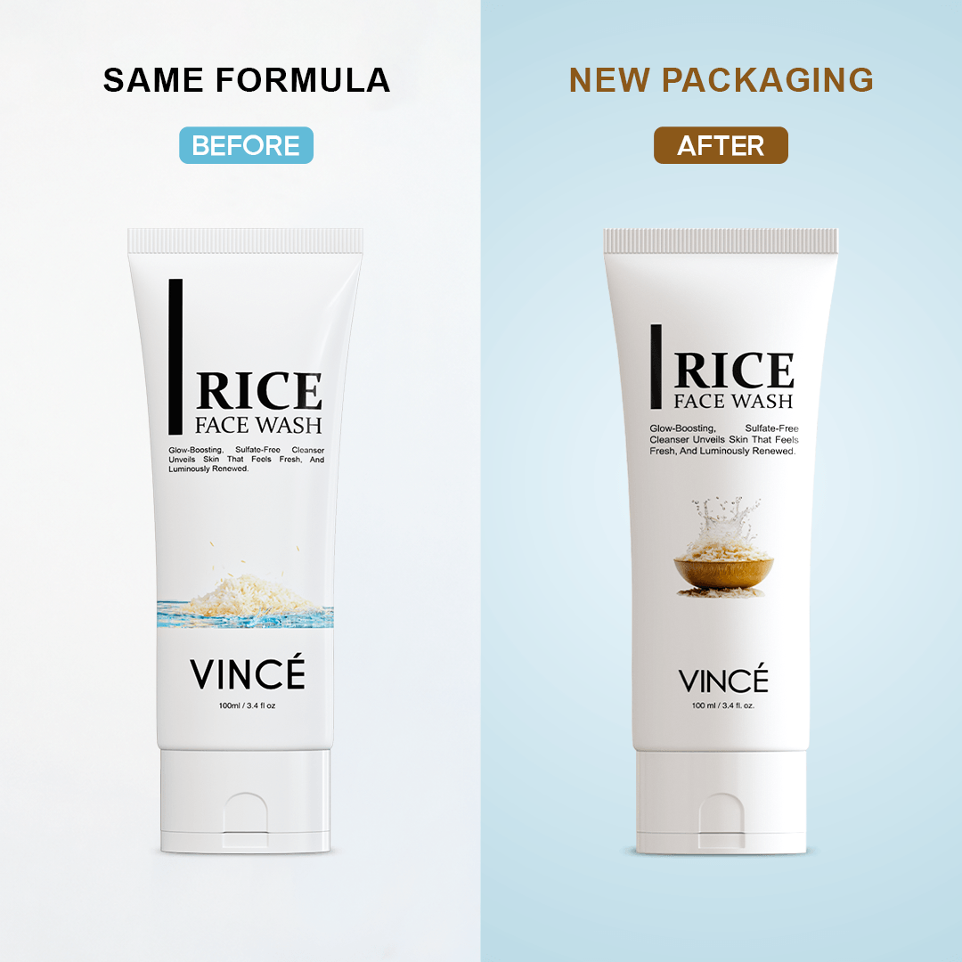 VINCE Rice Face Wash in Pakistan - New