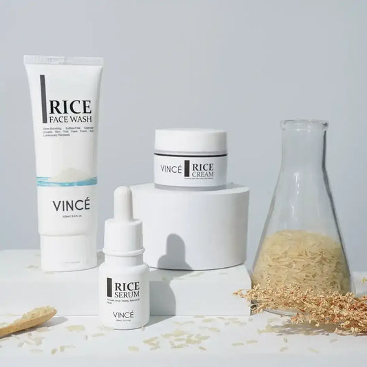 VINCE Rice Glass Glow Trio