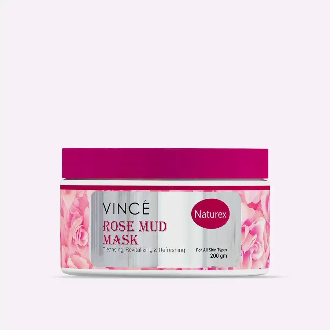 VINCE Rose Mud Mask For All Skin Types
