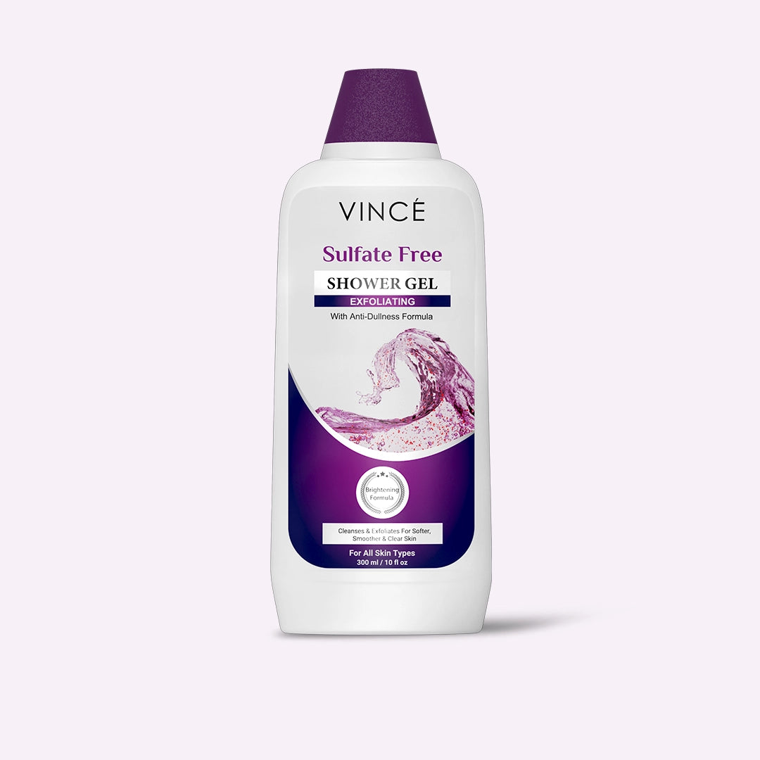 VINCE Sulfate Free Exfoliating Shower Gel