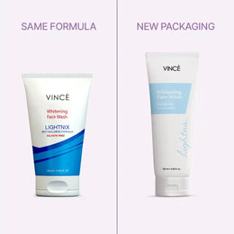 VINCE Whitening Face Wash (OLD-NEW)