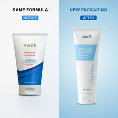 VINCE Whitening Face Wash (OLD-NEW)