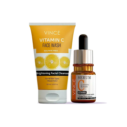 Vitamin C Serum & Face Wash