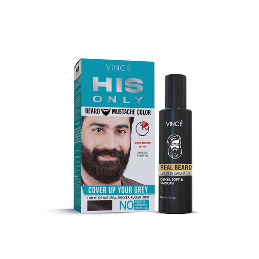 Beard Care Combo - Dark Brown