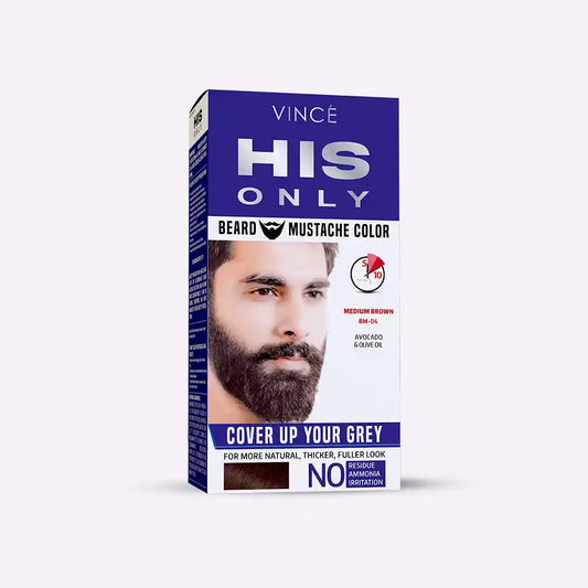 Medium Brown - Beard & Mustache Color (BM-04)