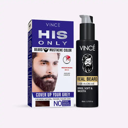 Beard Care Combo -  Medium Brown