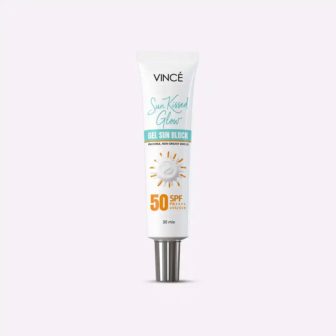 Best Gel Sunblock SPF 50 in Pakistan by VINCE