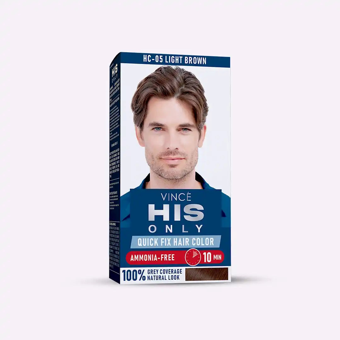 Light Brown Men Hair Color - His Only (HC-05)