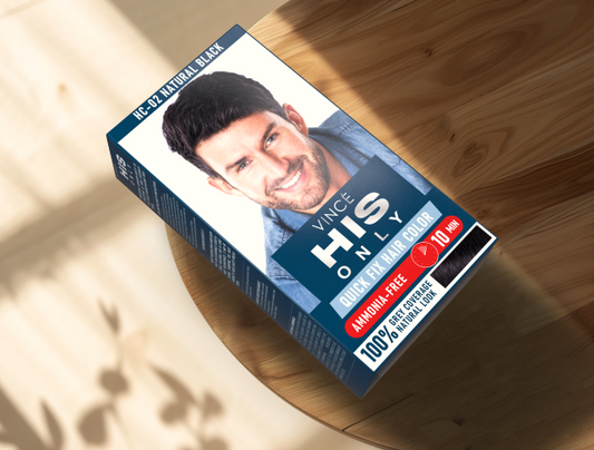 HIS ONLY Men Hair Color in Pakistan by VINCE