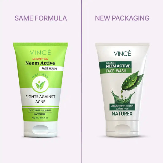 VINCE Neem Face Wash (OLD-NEW)
