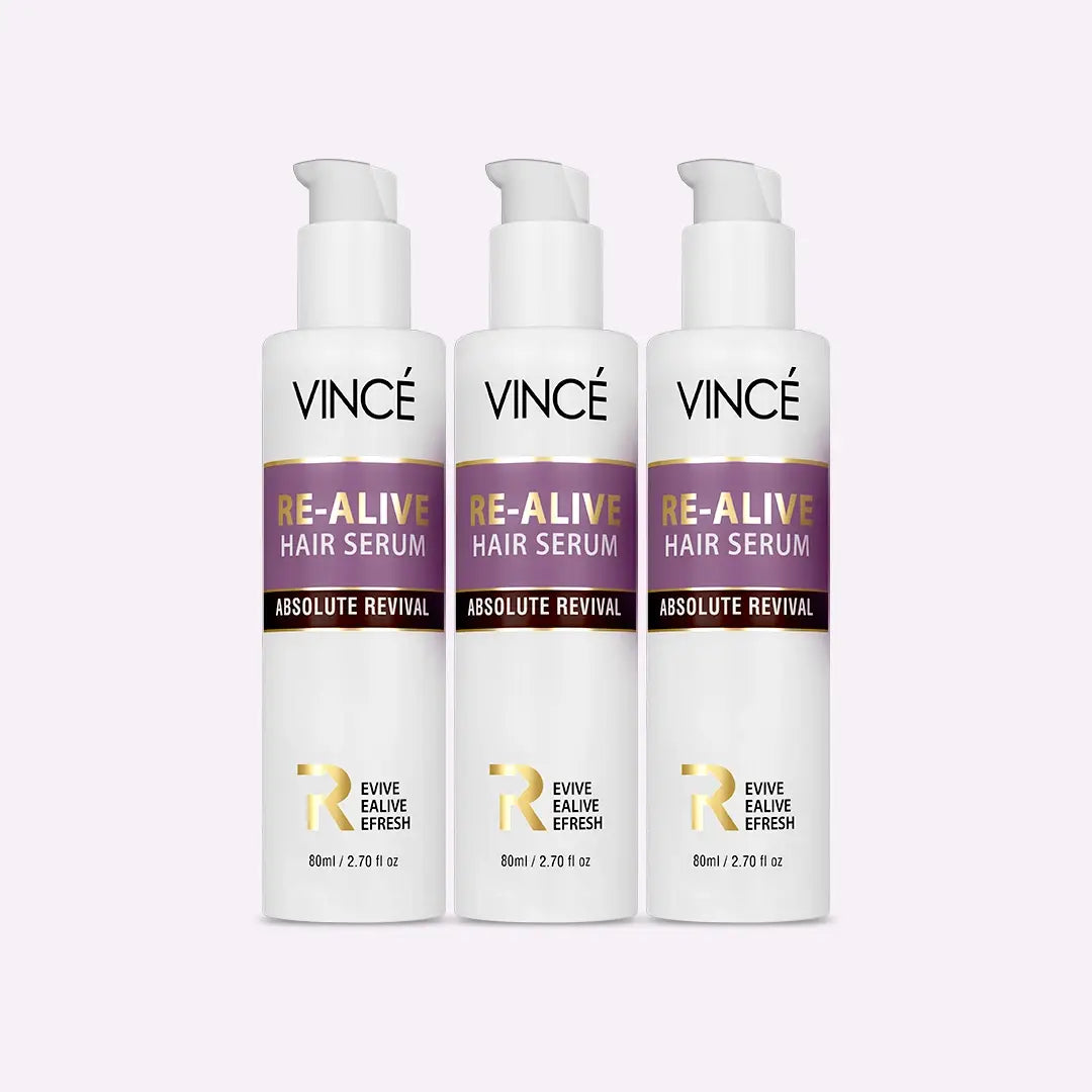 VINCE Re-Alive Hair Serum Pack of 3