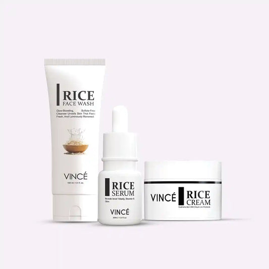 VINCE Rice Glass Glow Trio