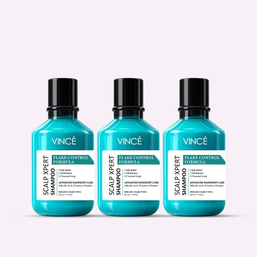 VINCE Scalp xpert Shampoo Pack of 3