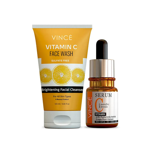 Vitamin C Serum & Face Wash