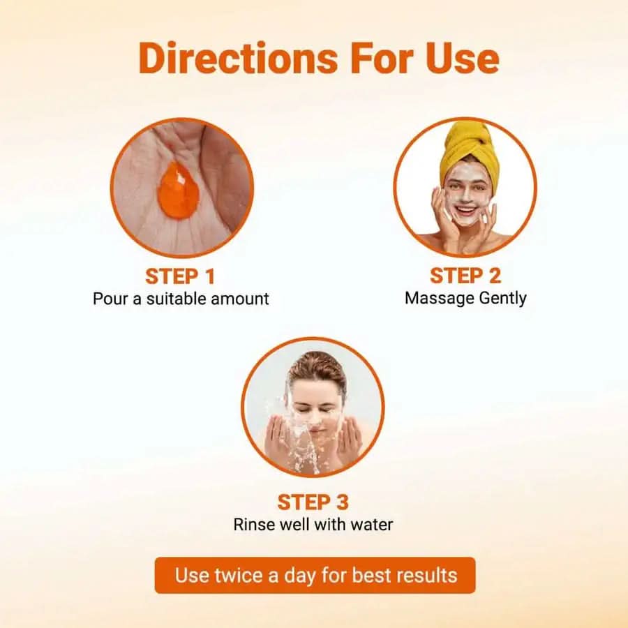 How To Use Vitamin C Face Wash