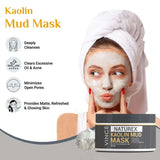 Kaolin Mud Mask reduce acne & blemishes