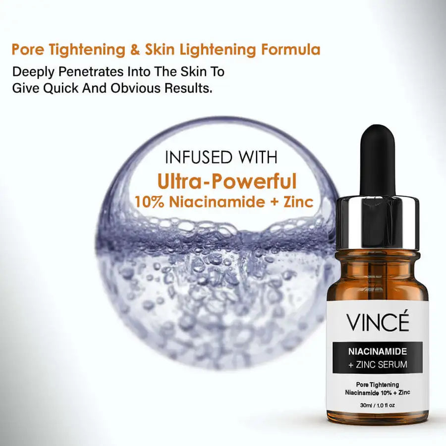 Niacinamide Serum 10 zinc 1 by Vince Care