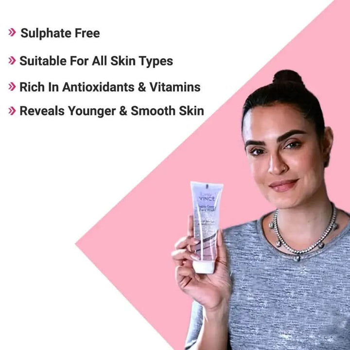 Face Washes oily skin and black heads remover Vince Care