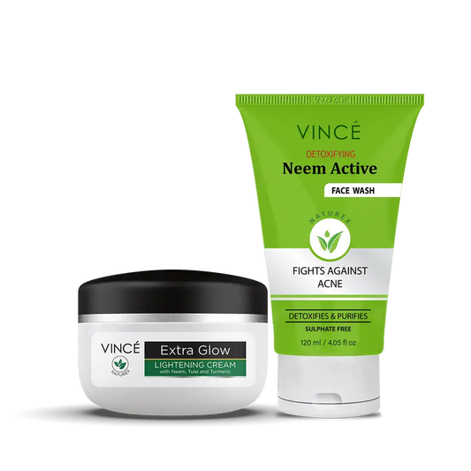 Neem Cream & Face Wash Acne Skin Care | Vince Care