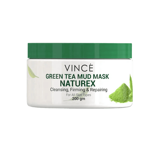 VINCÉ Green Tea Mud Mask For All Skin Types