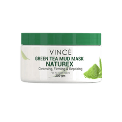 VINCÉ Green Tea Mud Mask For All Skin Types