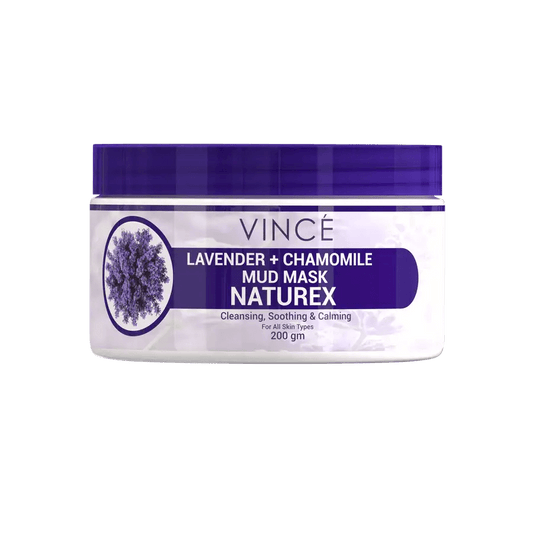 Vince Lavender + Chamomile Mud Mask healing, calming & soothing your skin