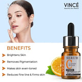 Vitamin C serum helps in Brightens skin - Vince