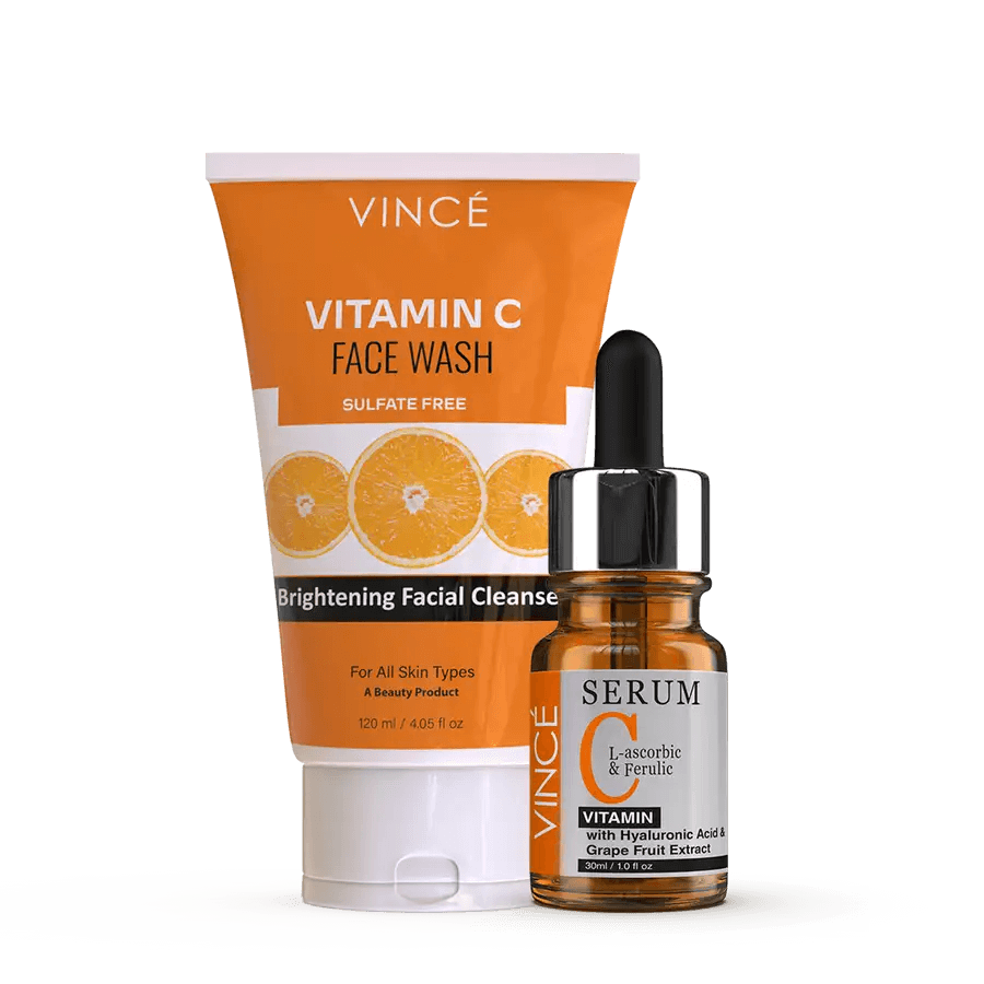 Vince Vitamin C Serum and Face Wash