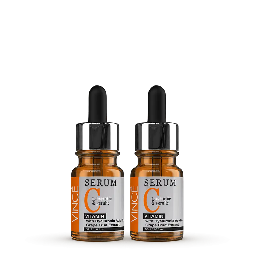 Vitamin C Serum Deal 2 for Oily Skin- Face Care | Vince Care