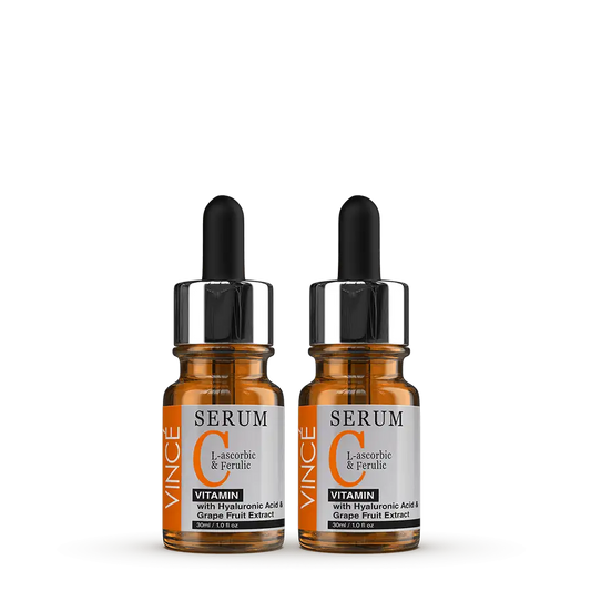 Vitamin C Serum Deal 2 for Oily Skin- Face Care | Vince Care